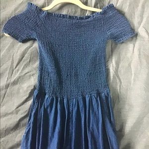 Jean romper size small